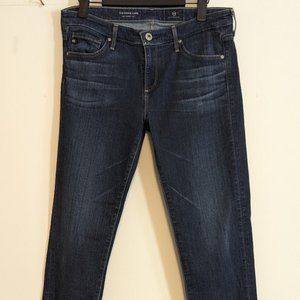 Pre-Loved AG Adriano Goldschmied The Stevie Capri Slim Straight Capri Size 28